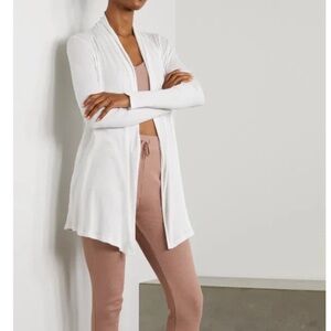 Skin Worldwide Raiya Cotton Ribbed Cardigan, NWT, XS